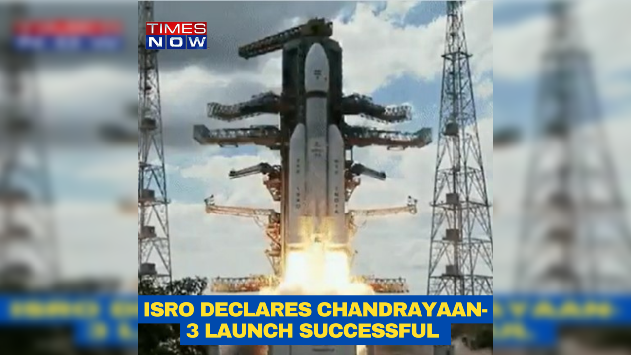 Chandrayaan-3 Successfully Lifted Off From Sriharikota Space Centre #Shorts