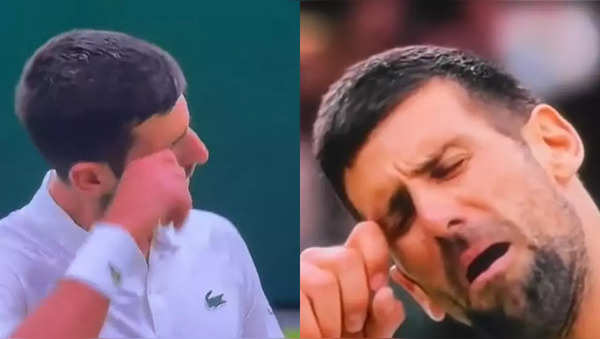 Wimbledon 2023: Novak Djokovic Mocks Wimbledon Crowd With Viral Crying ...