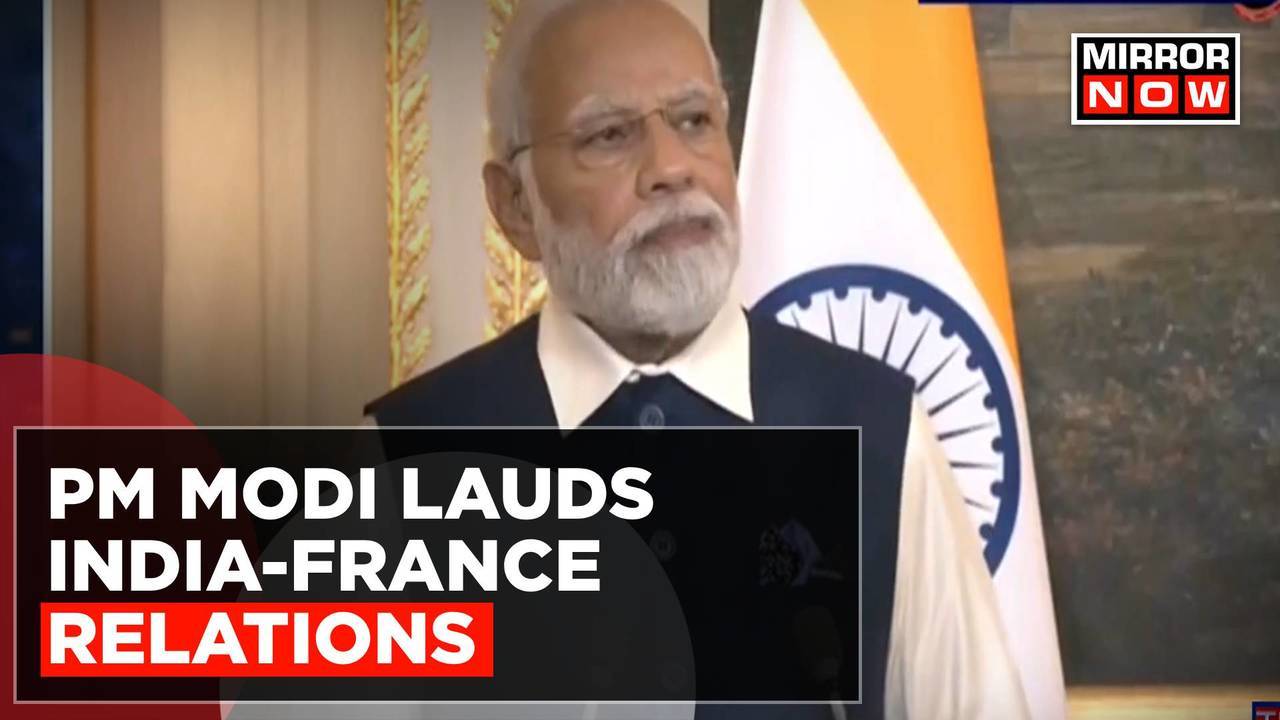 PM Modi Highlights Defence Ties With France During His Speech In Paris ...