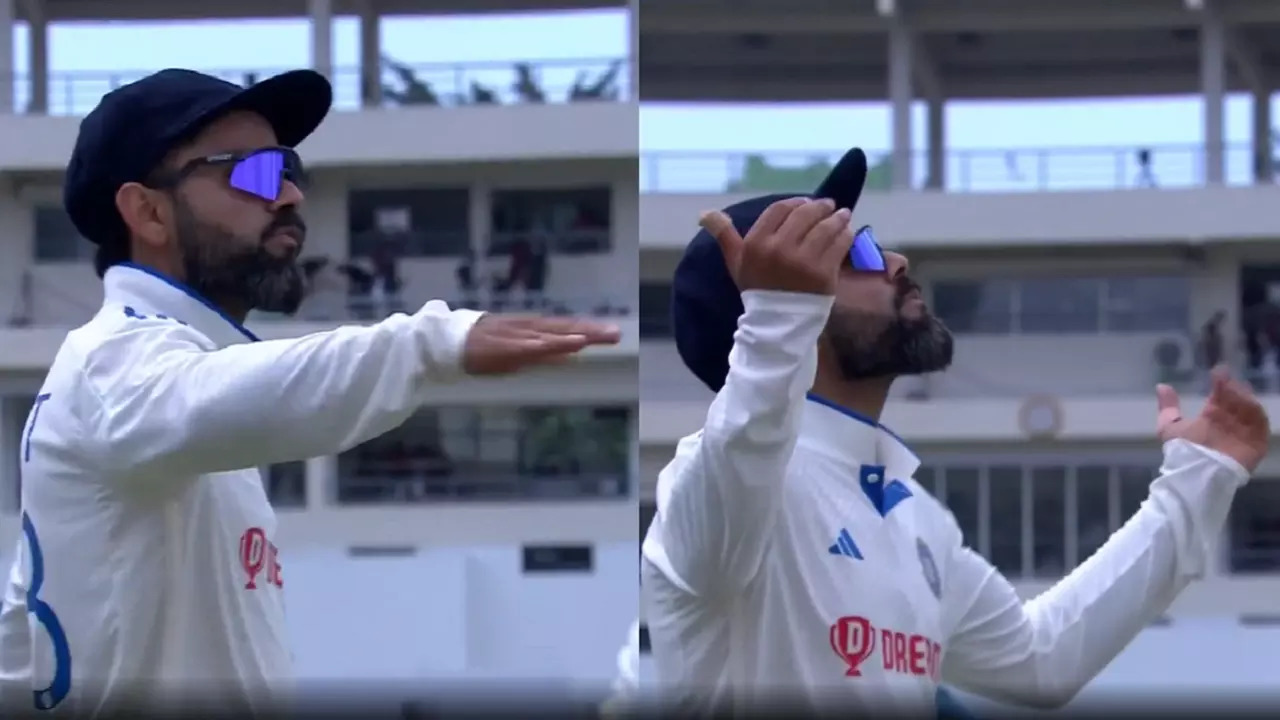 Virat Kohli's hilarious dance moves.