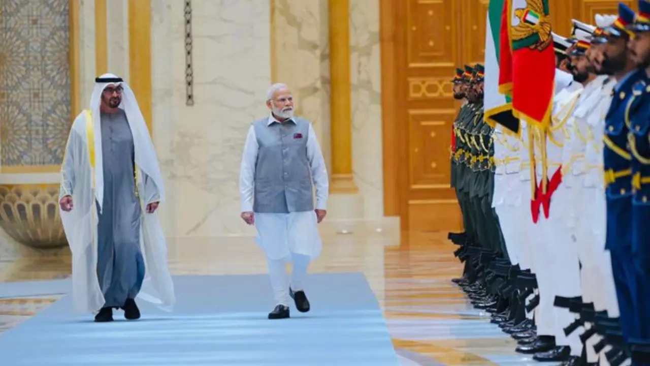 PM Modi in UAE