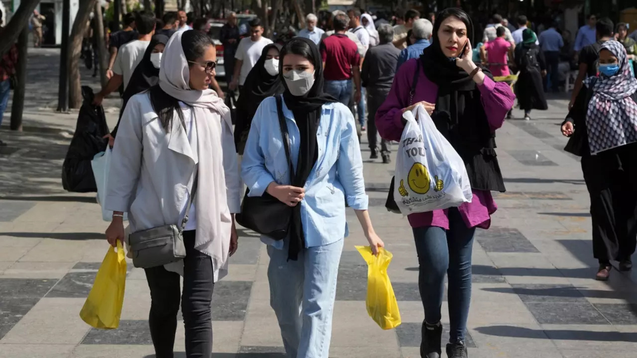 iranian women - AP