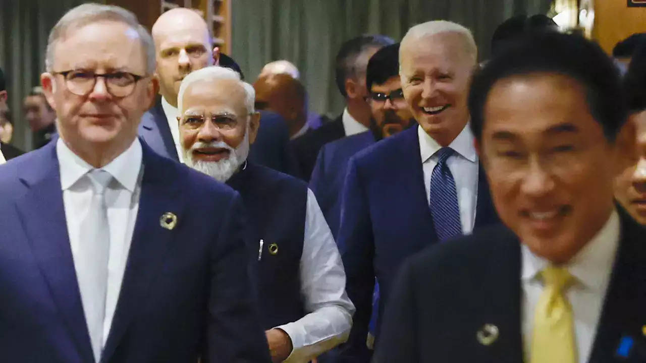 PM Modi with Australian PM and US President