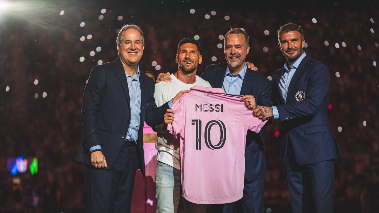 Lionel Messi's unveiling