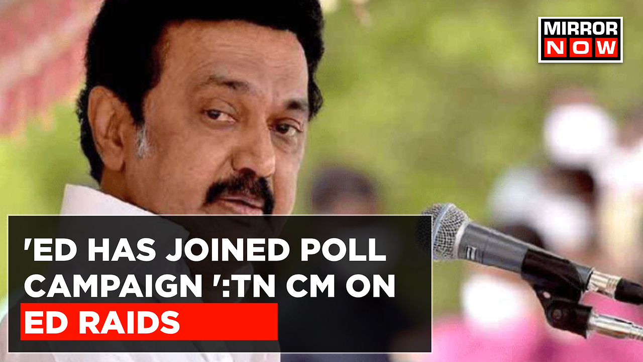 Tamil Nadu CM M.K. Stalin Slams BJP Government's Annoyance At ...