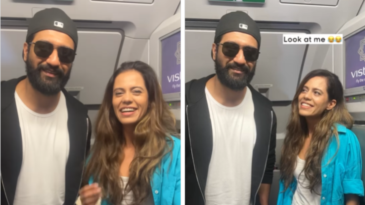 He Called Me Himself! Female Fan Can't Hold Her Excitement As She Meets 'Sweet' Vicky Kaushal On Flight