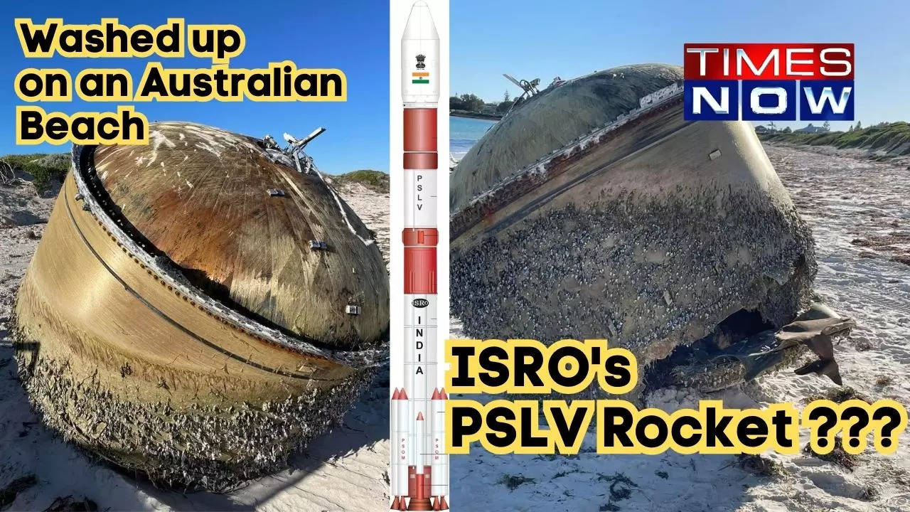 A Strange Discovery on Australian Shores said to be ISRO's PSLV Rocket Debris