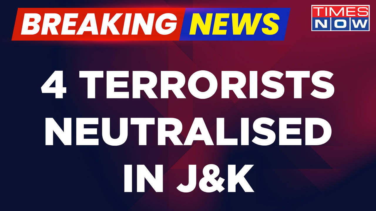 Breaking News | Jammu And Kashmir's Operation Trinetra; 4 Terrorists ...