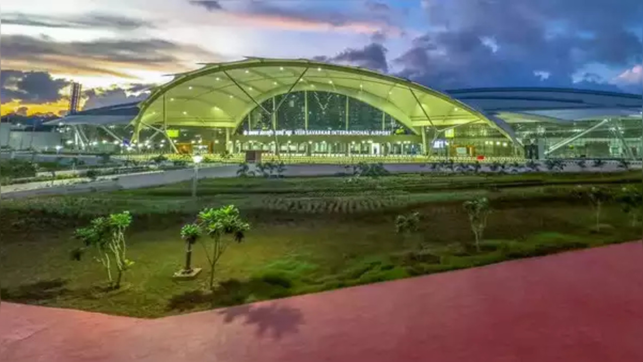 New Terminal Building of Veer Savarkar International Airport in Port Blair