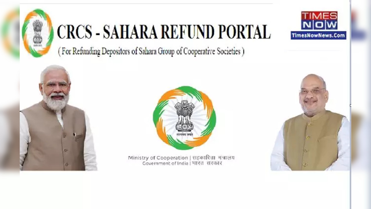 CRCS-Sahara Refund Portal login link online, official website, apply online on mocrefund.crcs.gov.in: Cooperation Minister Amit Shah on Tuesday launched 'CRCS-Sahara Refund Portal', aimed at refund of hard earned money of crores of depositors in four cooperative societies of Sahara Group in about 45 days.