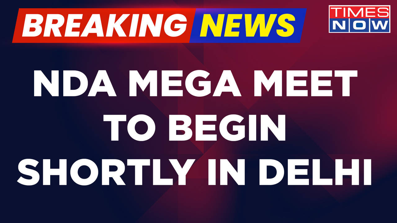 Breaking News Political Action Heats Up NDA Meet To Begin In New