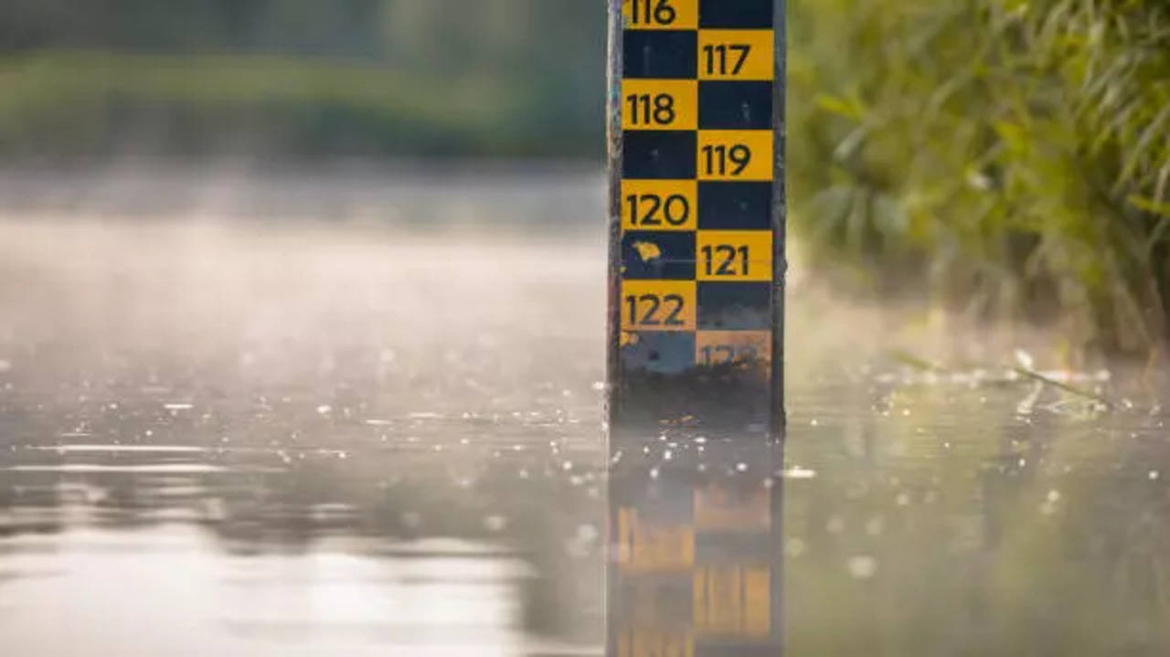 flooding river