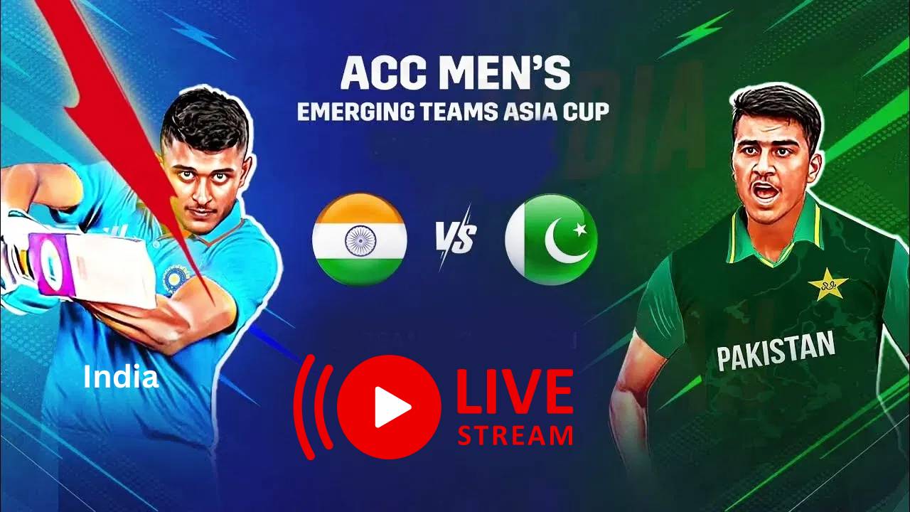 Highlights | India A Vs Pakistan A Emerging Cup: R Sai Sudharsan;s ...