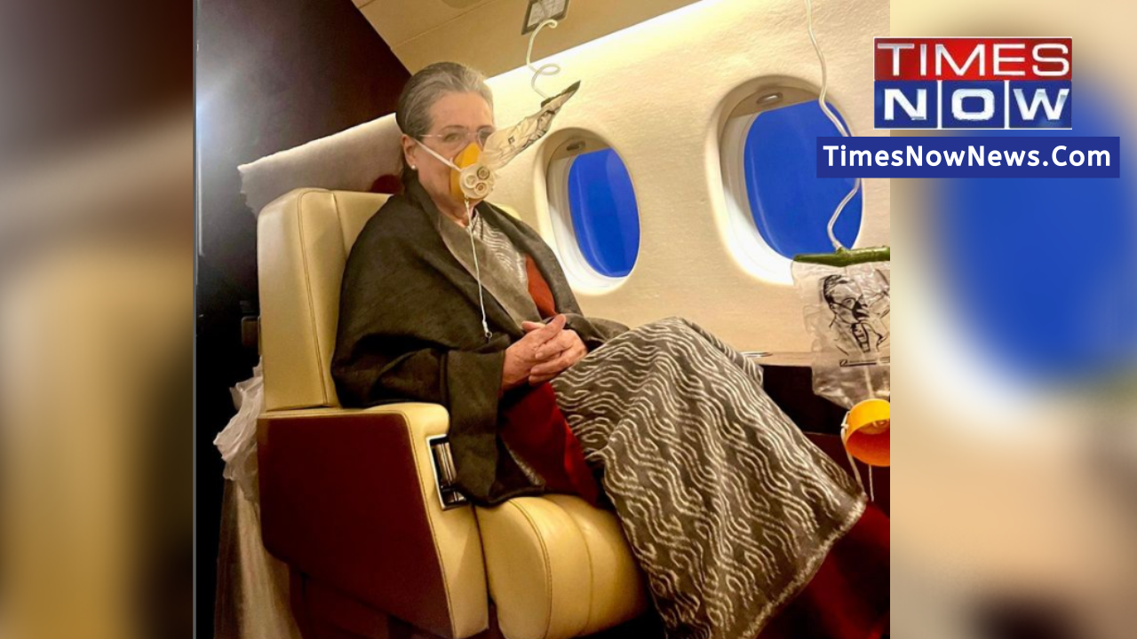 Congress leader Rahul Gandhi, on Wednesday, shared a photograph of his mother and Congress leader Sonia Gandhi wearing a mask during the reported emergency landing of their aircraft