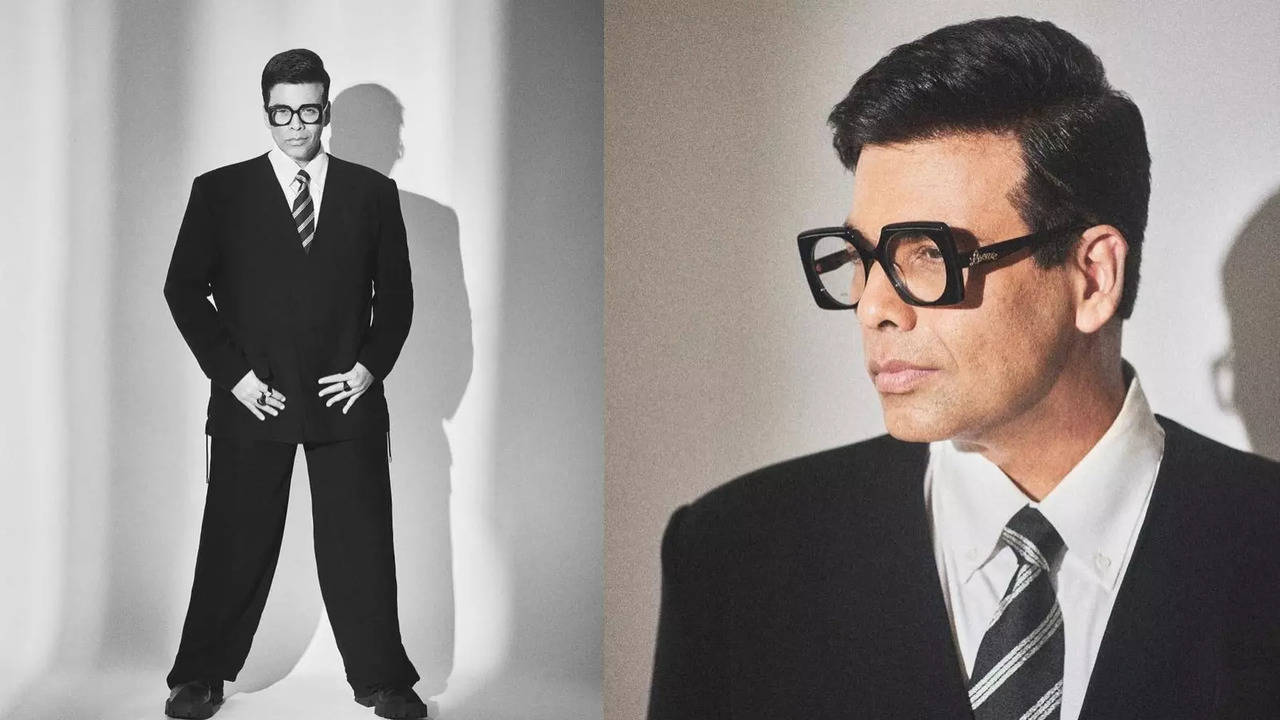 Karan Johar's look from latest photoshoot