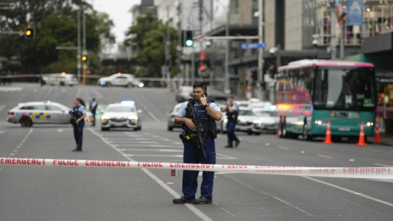 Gunman shoots dead two people in Auckland