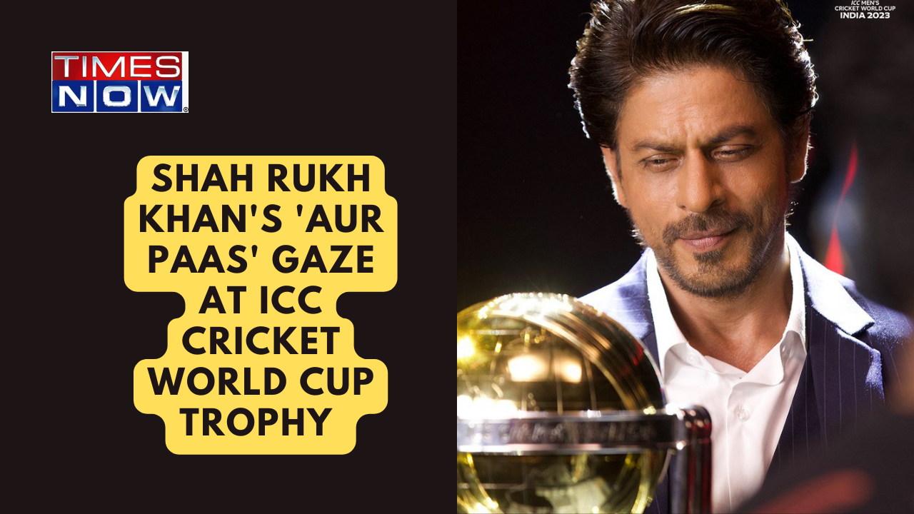 Jawan | Shah Rukh Khan's 'Aur Paas' Gaze At ICC Cricket World Cup Trophy Has Fans Skipping A Breath