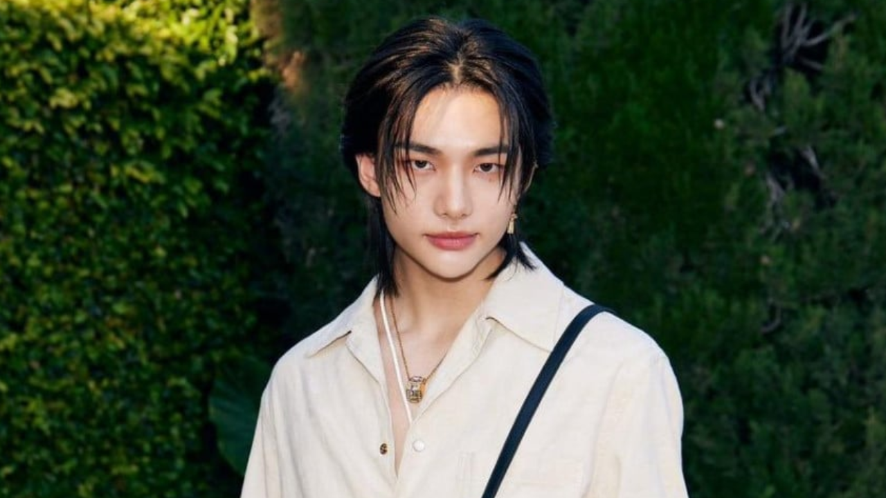 Stray Kids' Hyunjin Is Versace's FIRST Korean Global Brand Ambassador.  K-pop Idol To Front Holiday 2023 Campaign