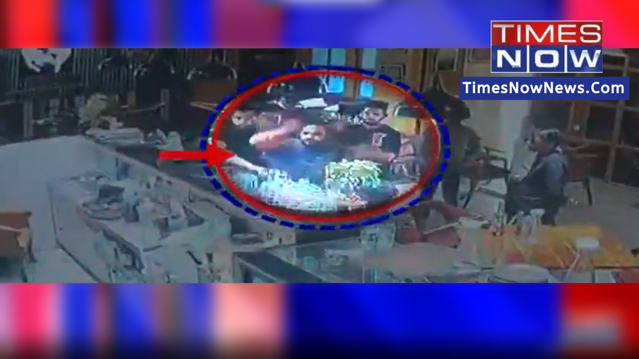 CCTV footage of the incident accessed by Times Now shows Harshdeep Khachariyawas, nephew of Rajasthan Minister Pratap Singh Khachariyawas vandalising the hotel property in Jaipur