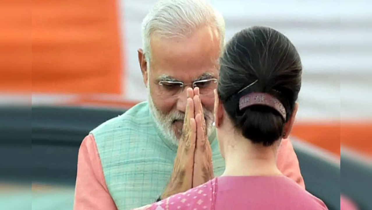 ​PM Modi and Sonia Gandhi