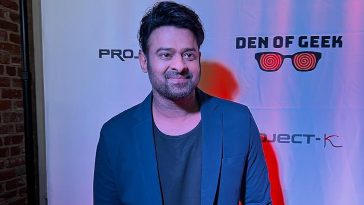 Prabhas Looks Dapper At San Diego Comic-Con Event Ahead Of Project K Grand Launch