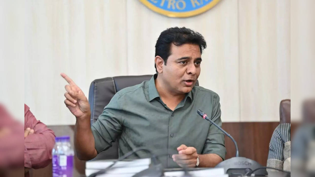 Telangana Municipal Administration Minister K Taraka Rama Rao