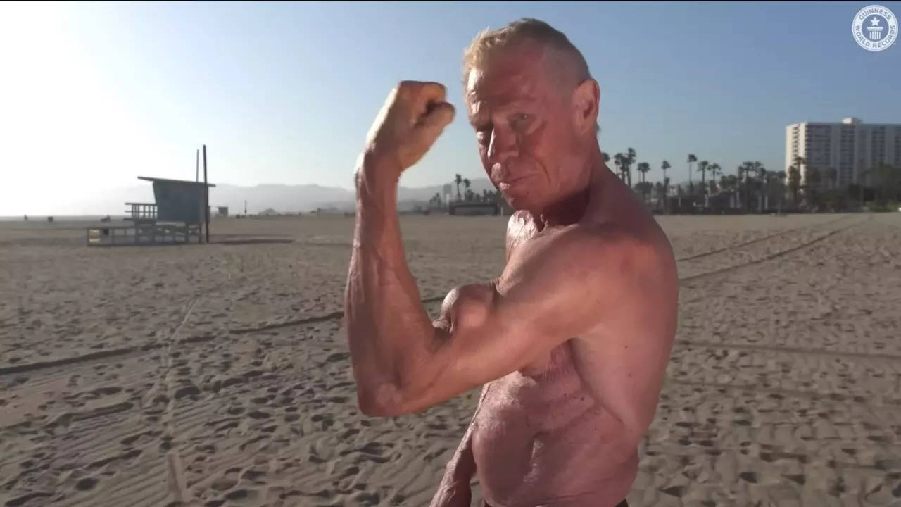 Guinness World Record Year Old Jim Arrington Named Worlds Oldest Bodybuilder Viral News