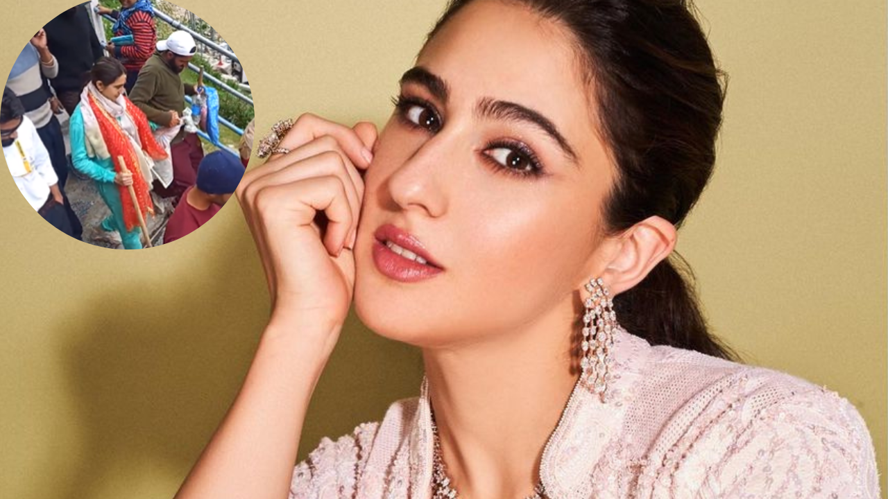 Sara Ali Khan Embarks On Amarnath Yatra In Jammu & Kashmir. WATCH VIDEO