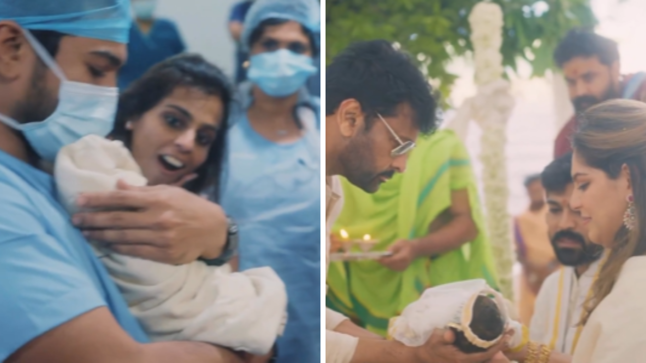 Papa Ram Charan Drops Sweet Video From Birth Of His Daughter Klin Kaara. Chiranjeevi's First Reaction Is Unmissable