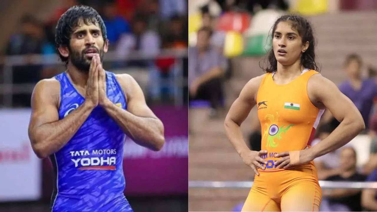 Vinesh Phogat, Bajrang Punia