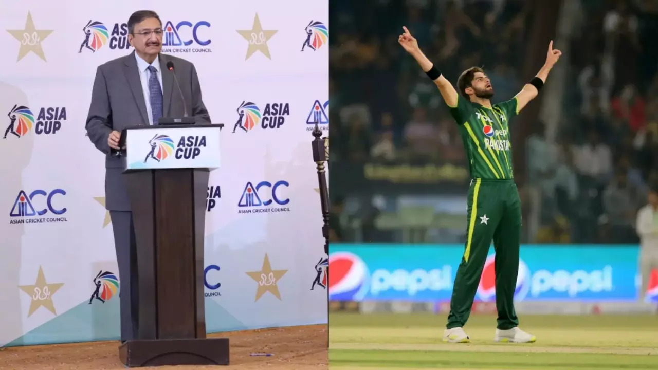 Shaheen Afridi Is One Of The Top 10 'Batters': PCB Chief Zaka Ashraf Commits HILARIOUS Blunder at Live Event