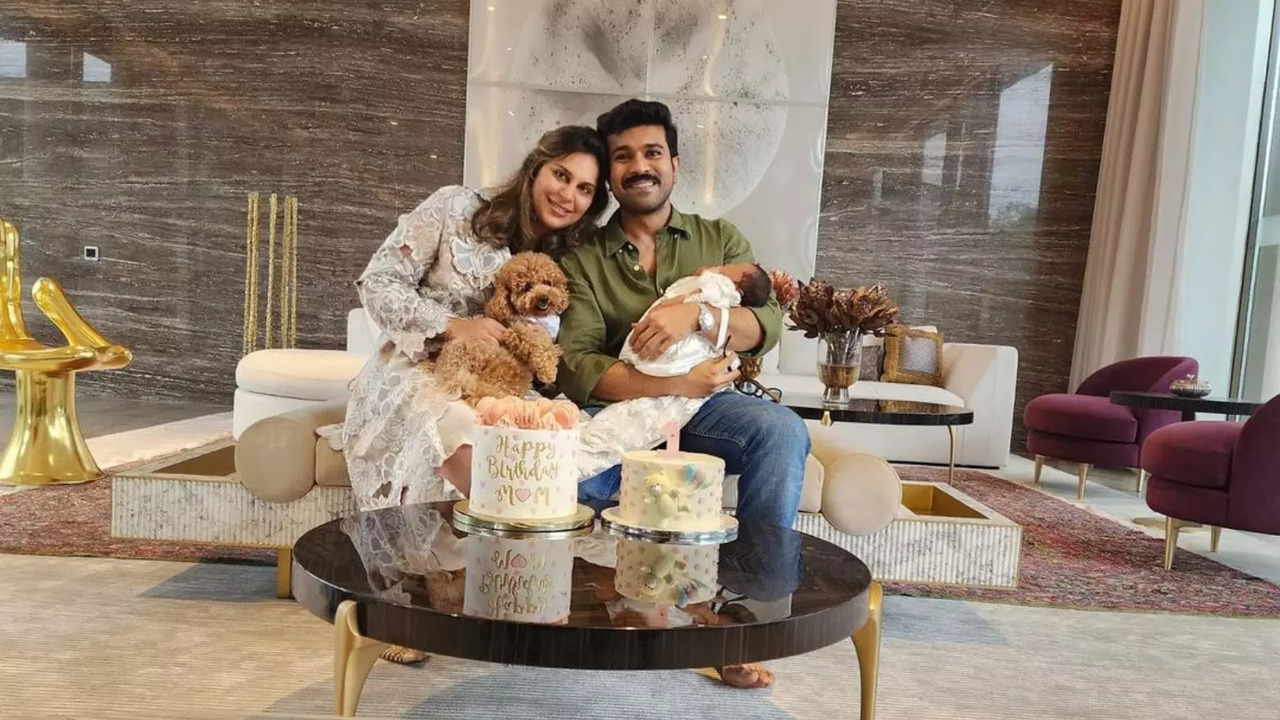 Ram Charan, Upasana Konidel Unseen Pic From Birthday Celebration