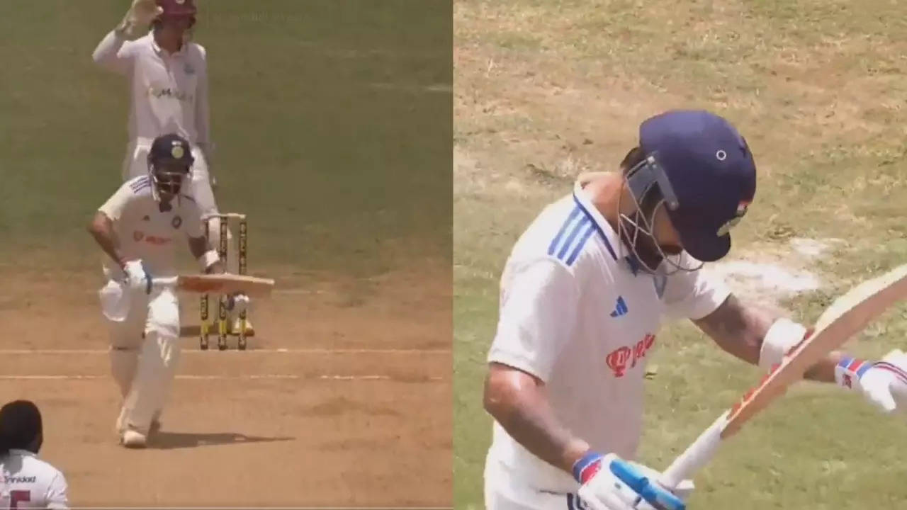 Virat Kohli was run-out for 121