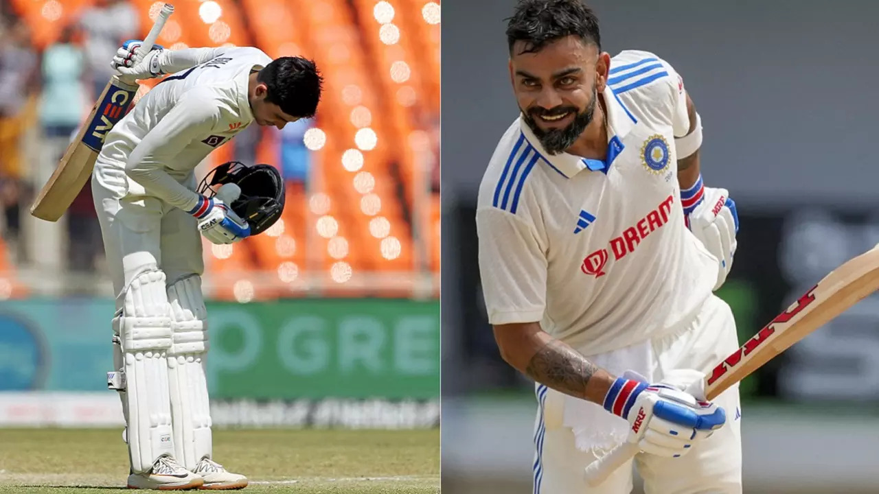 Watch: Virat Kohli Copies Shubman Gill's Celebration After Scoring His 