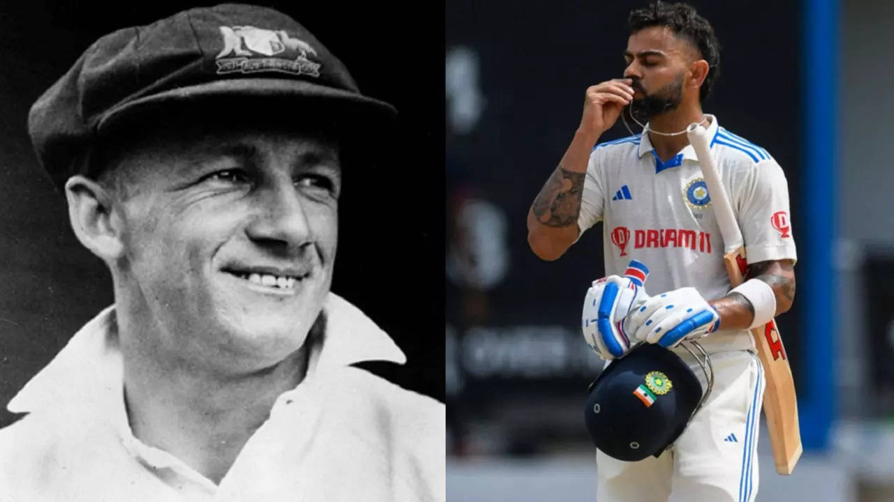 Virat Kohli equals Don Bradman's record.