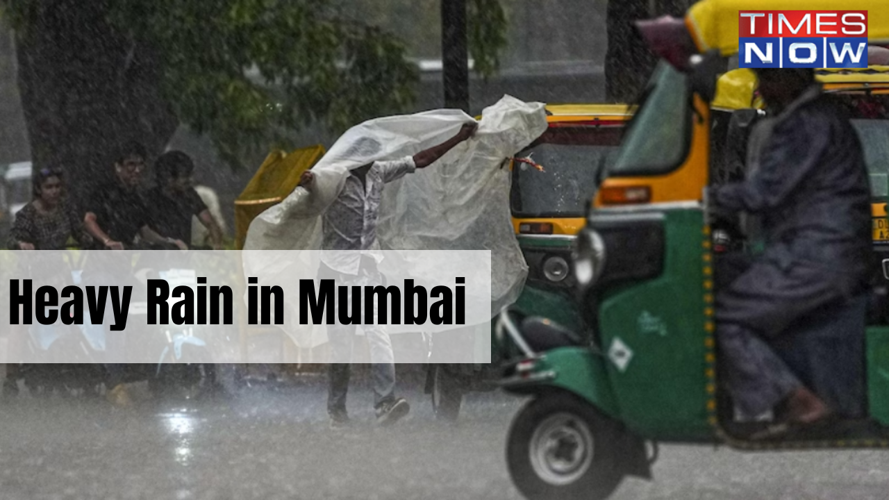 Heavy rain in Mumbai