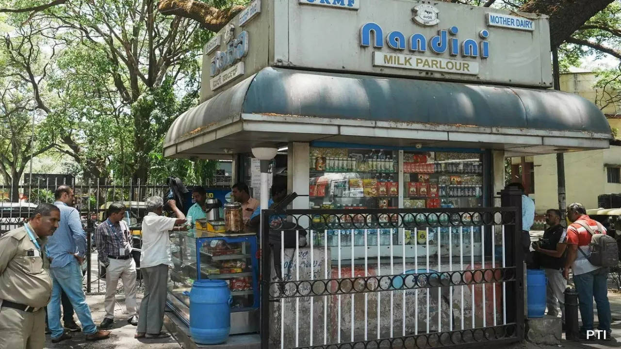 Nandini milk parlour