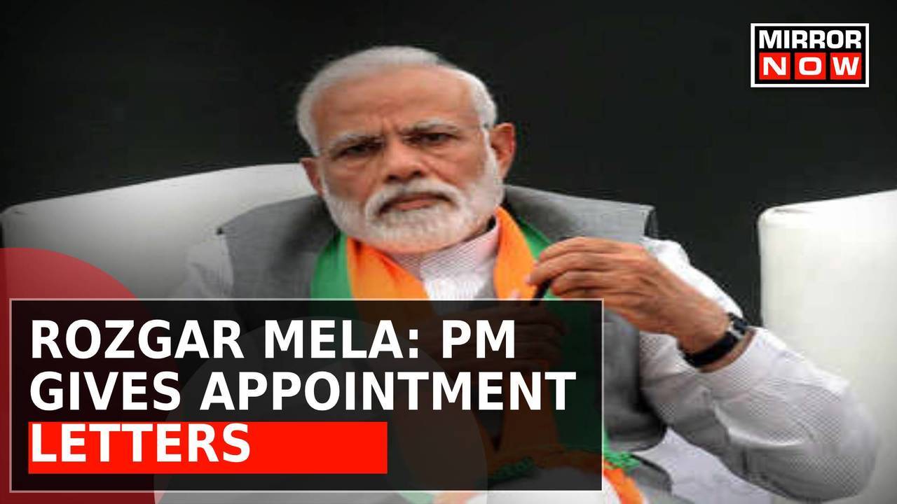 PM Modi On Rozgar Mela | PM Modi Gives Over 70,000 Appointment Letters ...