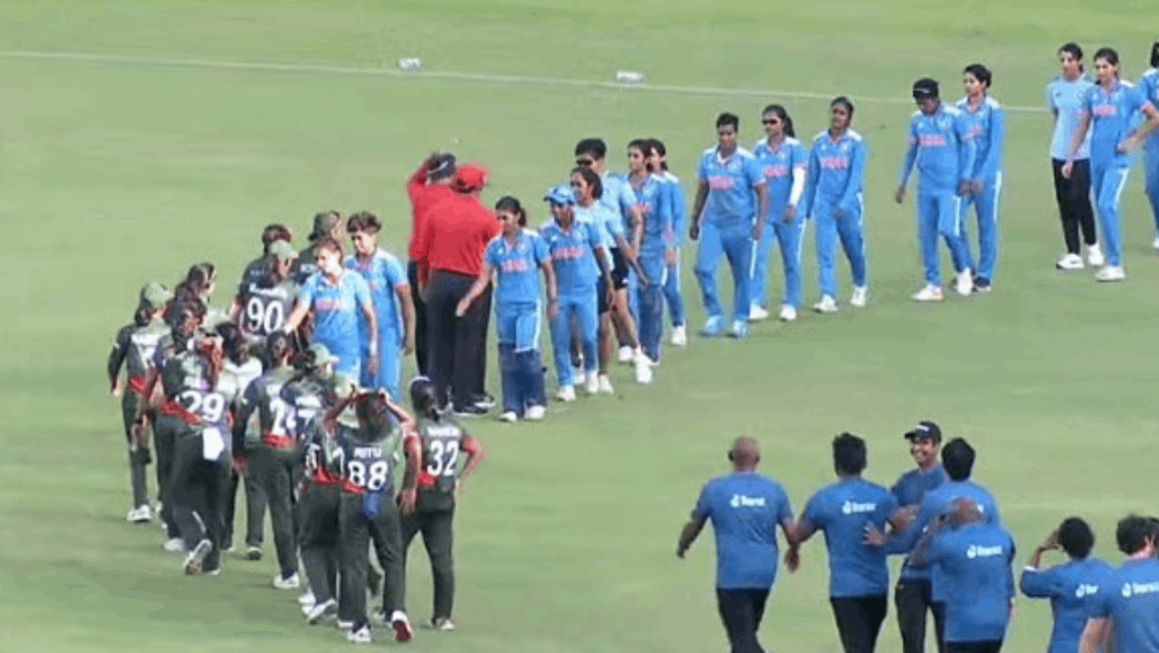 india women bangladesh women tie 3rd ODI