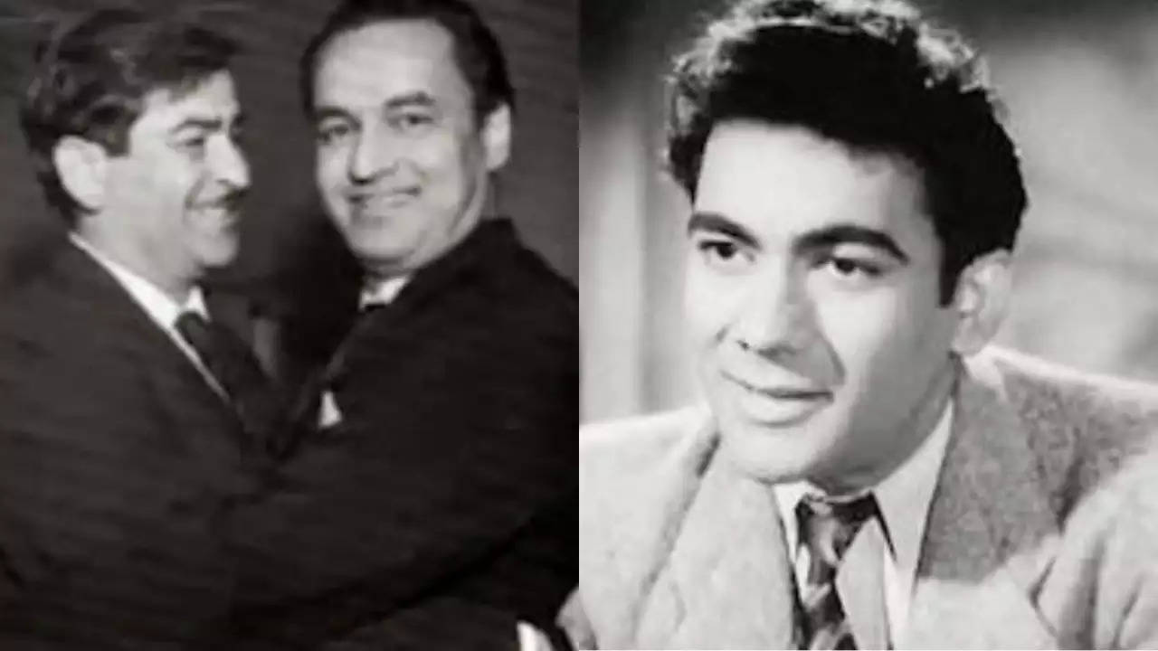 Mukesh, Raj Kapoor and Premnath