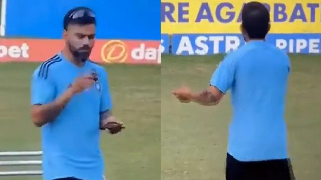 Virat Kohli Enjoys Pancakes, Dances On Field During IND-WI 2nd Test ...