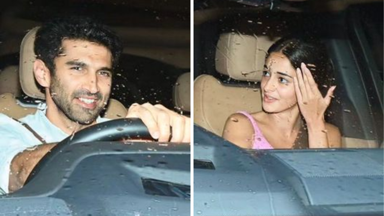 Aditya Roy Kapur and Ananya Panday's late night date In Mumbai