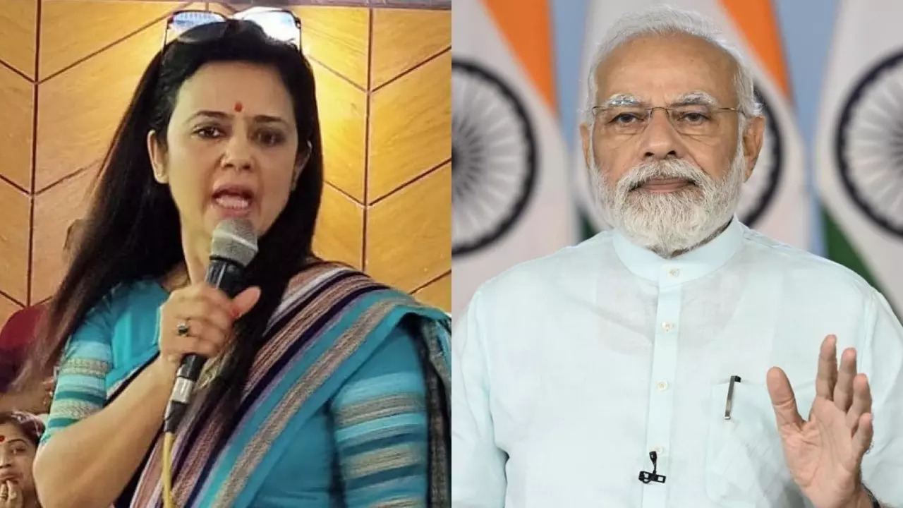 Mahua Moitra takes a dig at PM Modi over Manipur situation