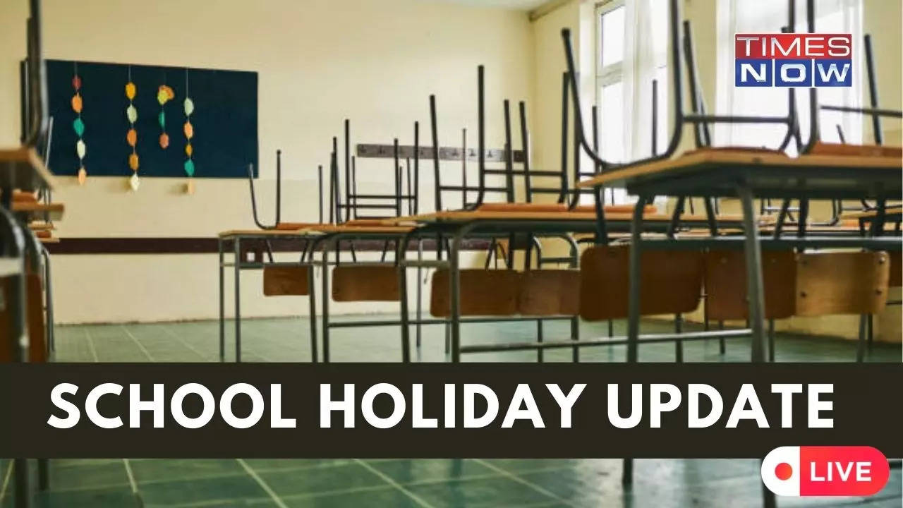 Schools Closed Today LIVE: School Holiday Declared in Karnataka, Kerala ...