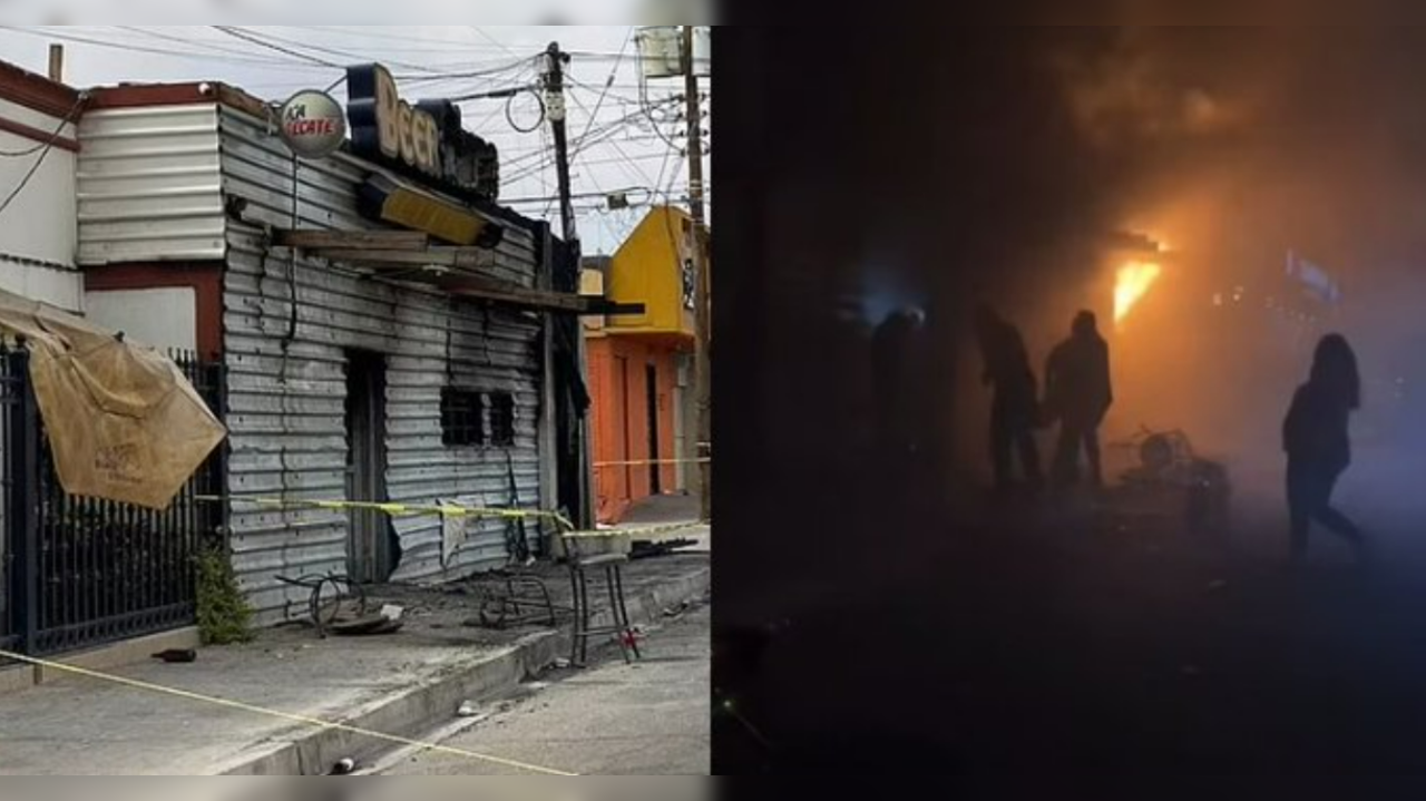 Drunk Man Sets Mexico Bar On Fire