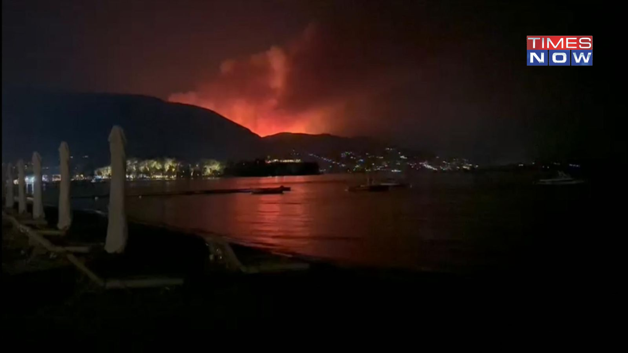 Greece Wildfires Continue, Mass Evacuation ordered for Corfu, Evia