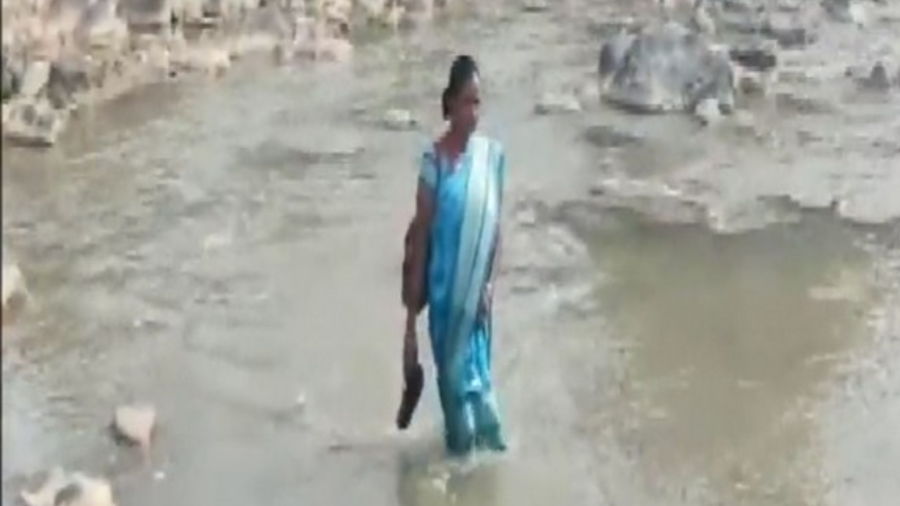 Karmila Toppo Swims Across a River to be on time