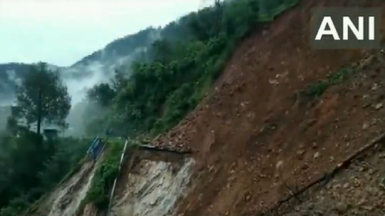 100-Metre Stretch Of Badrinath Highway Washes Away