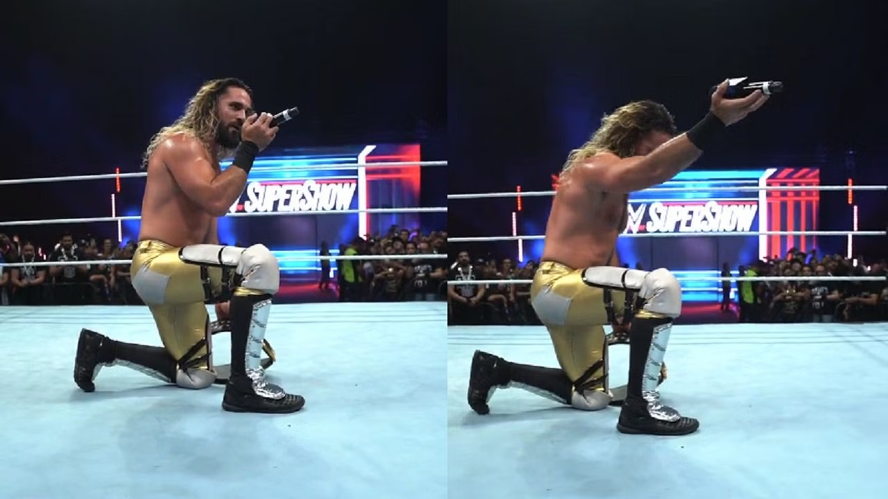 Seth Rollins praised WWE legend during live event