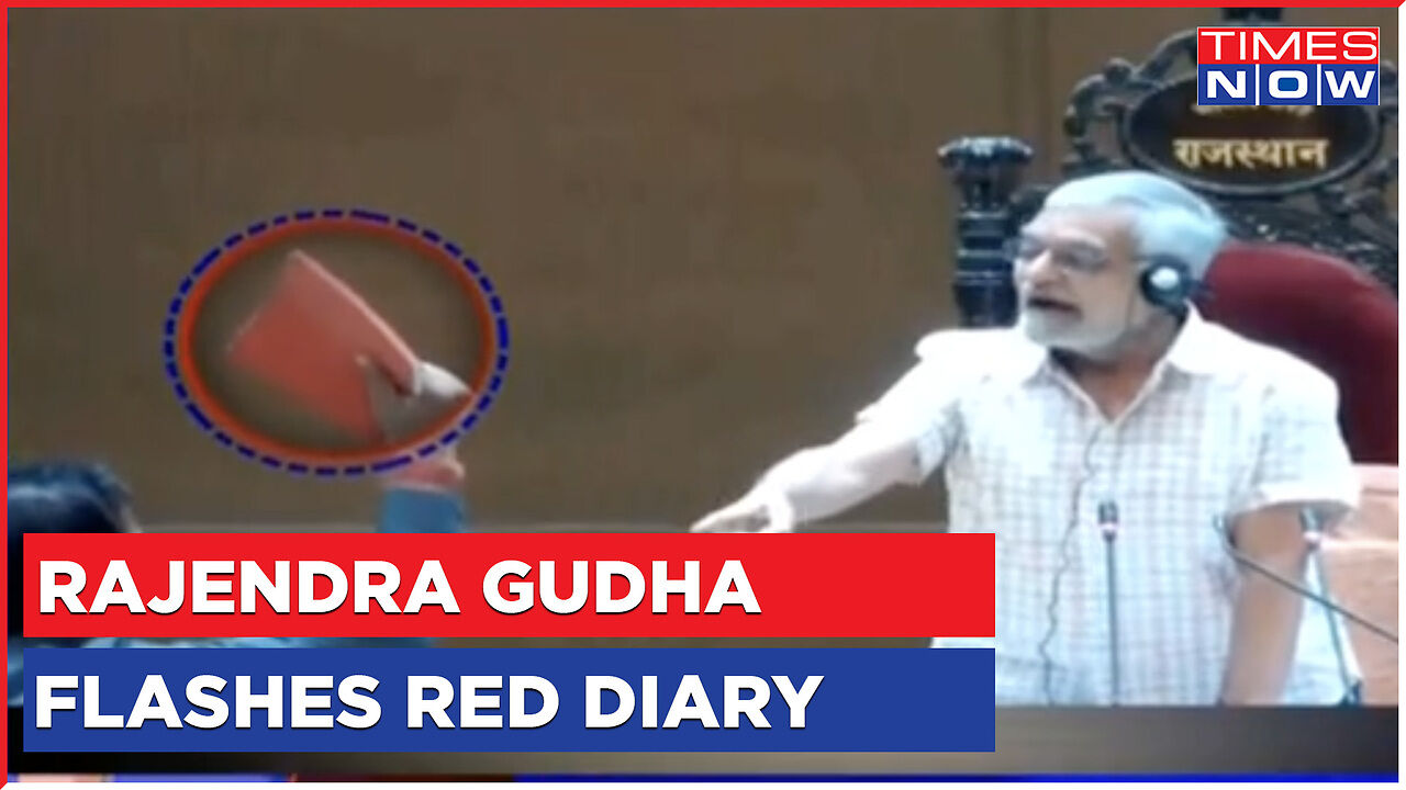 Cong Minister Rajendra Singh Gudha Levels Big Charge Against Rajasthan ...